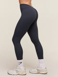 Gymshark Lifting Dipped Waistband Leggings — Heavy Blue — 4