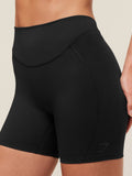 Gymshark Lifting Dipped Waistband Shorts — Black — 6
