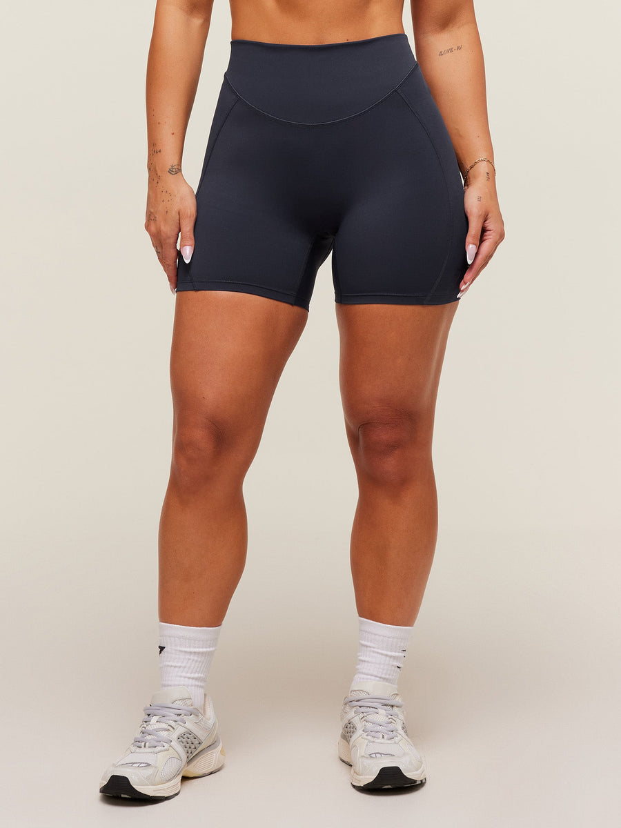 Gymshark Lifting Dipped Waistband Shorts — Heavy Blue — 3