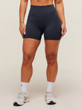 Gymshark Lifting Dipped Waistband Shorts — Heavy Blue — 3