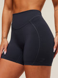 Gymshark Lifting Dipped Waistband Shorts — Heavy Blue — 7