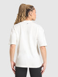 Gymshark Lifting Girl Graphic Oversized Tee — Soft White — 2