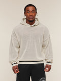 Gymshark Collective Crochet Style Hoodie — Tinted White — 2
