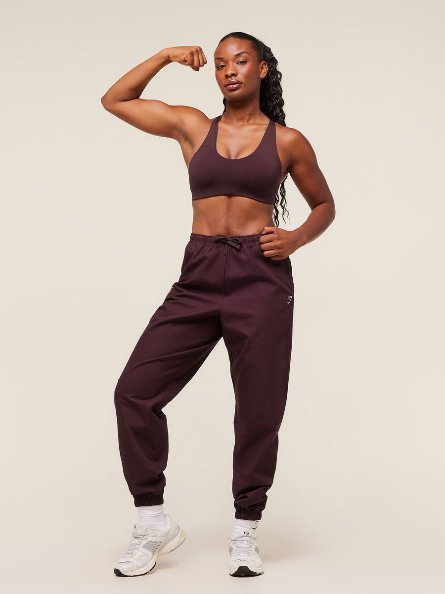 Gymshark Lifting Pump Pants — Cherry Purple — 6