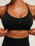 Gymshark Activate Seamless Bralette — Black — 5
