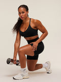 Gymshark Activate Seamless Bralette — Black — 4