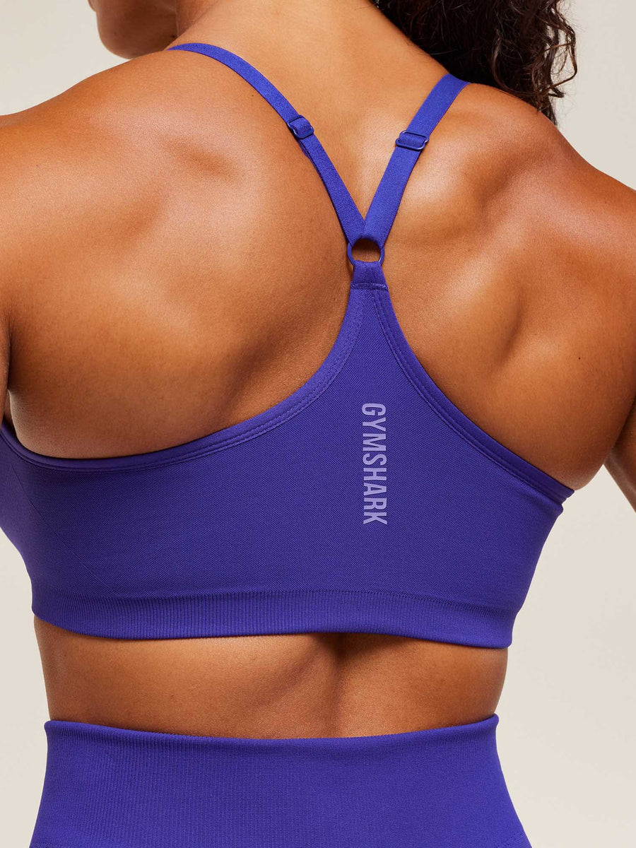Gymshark Activate Seamless Bralette — Cobalt Purple — 5