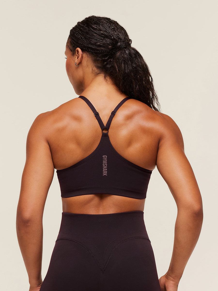 Gymshark Activate Seamless Bralette — Plum Brown — 3