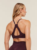 Gymshark Adapt Animal Seamless Sports Bra — Cherry Purple/Reset Pink — 3