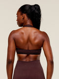 Gymshark Adapt Fleck x Whitney Halterneck Sports Bra — Cherry Purple/Rich Maroon — 3
