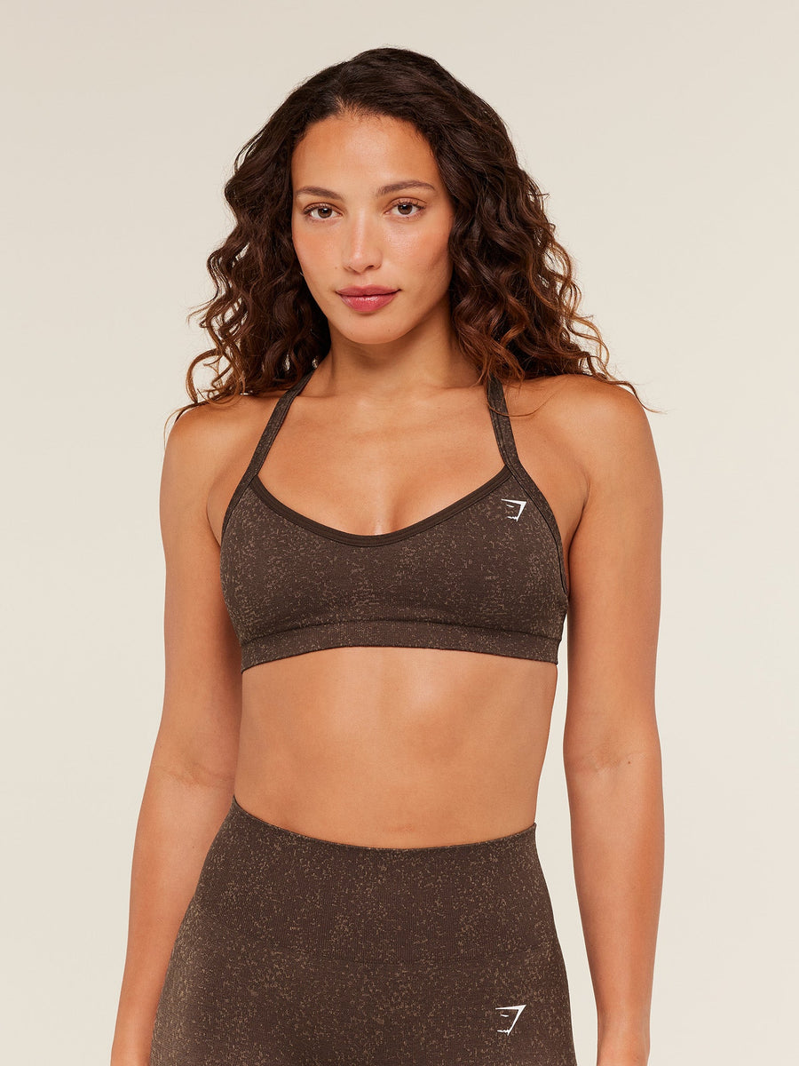 Gymshark Adapt Fleck Sports Bra — Archive Brown/Lifestyle Brown — 2