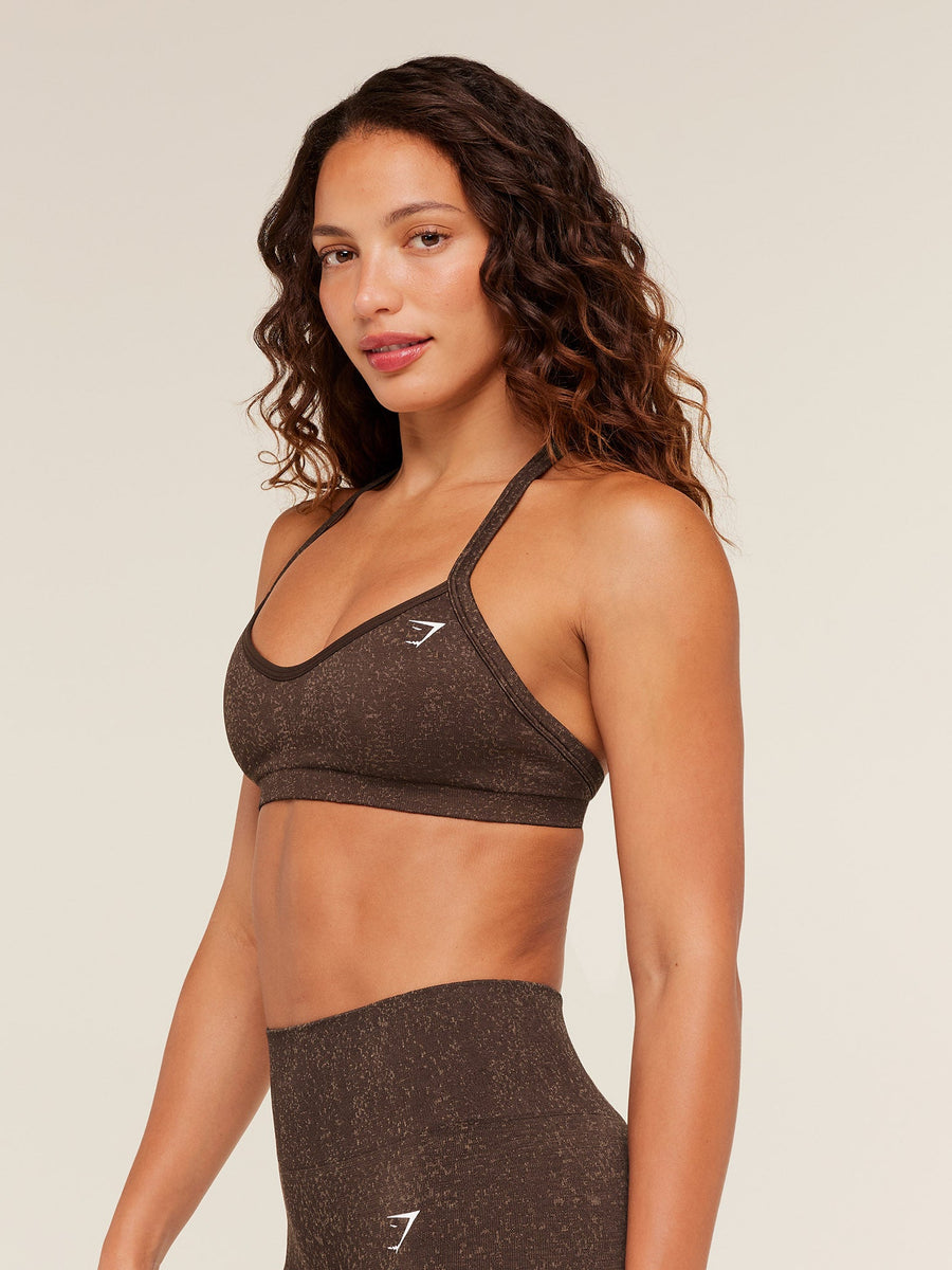 Gymshark Adapt Fleck Sports Bra — Archive Brown/Lifestyle Brown — 3