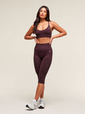 Gymshark Everyday Seamless Racerback Sports Bra — Cherry Purple — 6