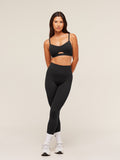 Gymshark Balcony Peekaboo Sports Bra — Black — 6