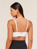Gymshark Balcony Peekaboo Sports Bra — White — 2