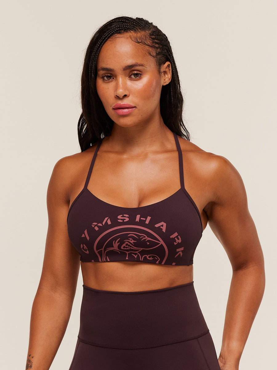 Gymshark Legacy Sports Bra — Cherry Purple — 1