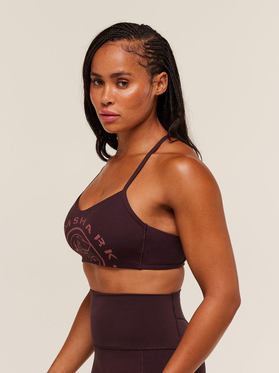Gymshark Legacy Sports Bra — Cherry Purple — 3