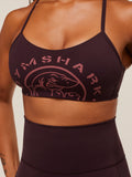 Gymshark Legacy Sports Bra — Cherry Purple — 6