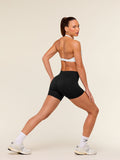 Gymshark Light Support Minimal Halterneck Bra — White — 3