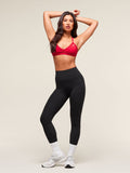 Gymshark Minimal Sports Bra — Carmine Red — 5