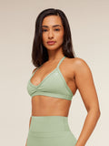 Gymshark Minimal Sports Bra — Haze Green — 3