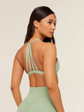 Gymshark Minimal Sports Bra — Haze Green — 2