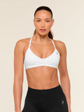 Gymshark Minimal Sports Bra — White — 1