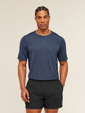 Gymshark Lightweight Seamless T-Shirt — Heavy Blue/Marl — 1