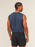Gymshark Lightweight Seamless Tank — Heavy Blue/Marl — 2