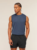 Gymshark Lightweight Seamless Tank — Heavy Blue/Marl — 1