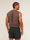Gymshark Lightweight Seamless Tank — Soft Brown/Marl — 2