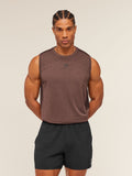 Gymshark Lightweight Seamless Tank — Soft Brown/Marl — 1