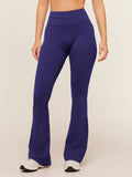 Gymshark Crossover Back Flared Leggings — Indigo Purple — 2