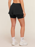 Gymshark Crossover 2-in-1 Shorts — Black — 2