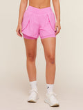 Gymshark Crossover 2-in-1 Shorts — Focus Pink — 1