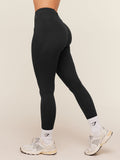 Gymshark Crossover Back Leggings — Black — 3