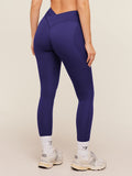 Gymshark Crossover Back Leggings — Indigo Purple — 1