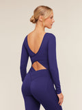 Gymshark Crossover Back Long Sleeve Top — Indigo Purple — 2