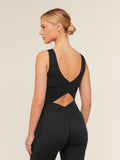 Gymshark Crossover Back Tank — Black — 2