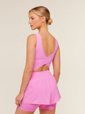 Gymshark Crossover Back Tank — Focus Pink — 2