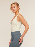 Gymshark Crossover Back Tank — Soft White — 3