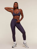 Gymshark Mesh Panel Leggings — Midnight Purple — 4