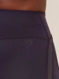 Gymshark Mesh Panel Leggings — Midnight Purple — 6
