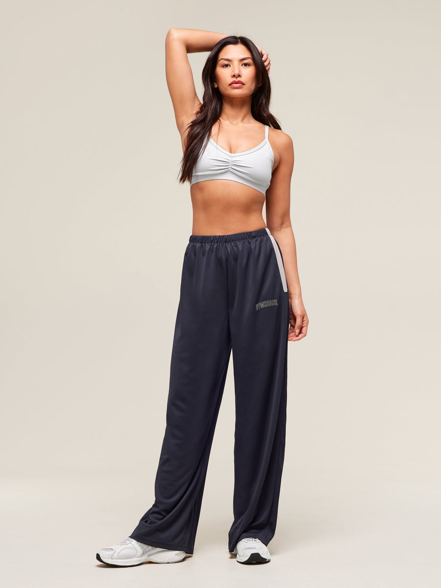 Gymshark Mesh Straight Leg Pants — Heavy Blue/Stone Grey — 3