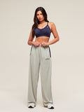 Gymshark Mesh Straight Leg Pants — Stone Grey/Heavy Blue — 3