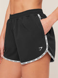 Gymshark Micro Logo Shorts — Black — 5