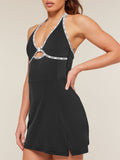 Gymshark Micro Logo Clasp Dress — Black — 7
