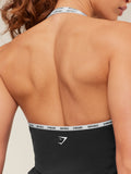 Gymshark Micro Logo Clasp Dress — Black — 6