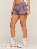 Gymshark Flutter Woven Shorts — Dusk Purple — 3