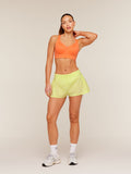 Gymshark Flutter Woven Shorts — Sorbet Yellow — 4